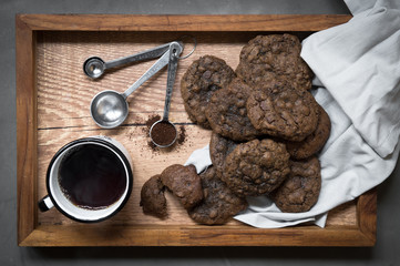 Cookies de café