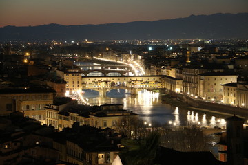 Fototapeta premium Florence evening moments 