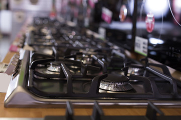 modern cooktops in store