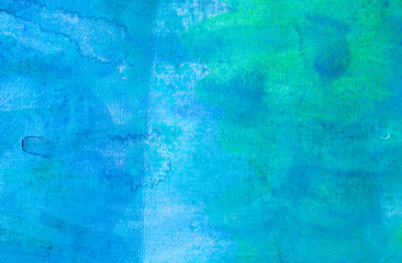 splash watercolor painting background blue