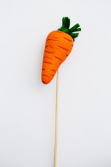 Easter carrot on a stick