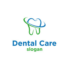 dental logo icon design template vector
