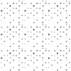 Abstract seamless pattern background with multi-colored varied triangles.