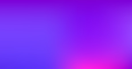 Purple Blue Gradient Vibrant Dreamy Vector Background. Sunrise, Sunset, Sky, Water Color Overlay Neon Design Element. Luxury Trendy Holograph Defocused Texture. Digital Funky Cool Tech Gradient Paper.