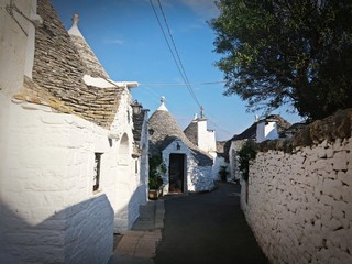 Domki w stylu Trulli w Arbelobello - Bari, Włochy © Michal