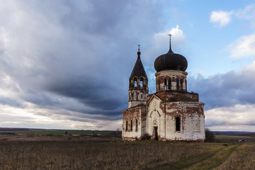 abandoned church