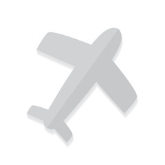 airplane icon- vector illustration