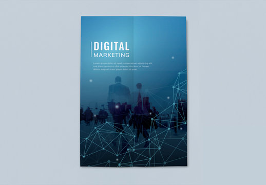 Digital Marketing Poster Layout