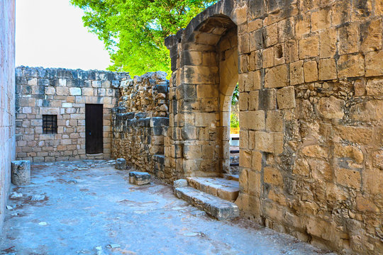 Ruins of Kolossi castle near Limassol, Cyprus