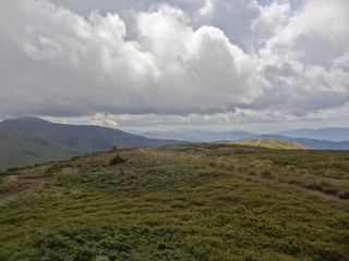 Svydovets in the Carpathians mountains