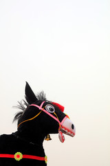 Donkey props of Chinese folk dance