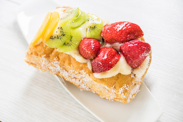 beautiful fruit cake