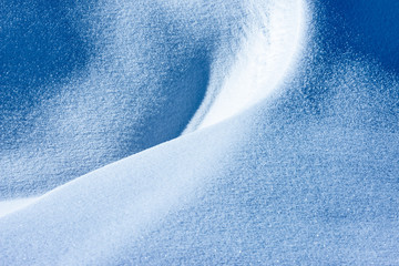 snow texture close up