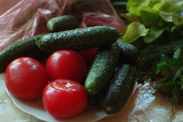 Healthy and tasty vegetables