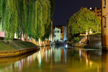 Città di treviso, canale dei Buranelli, Veneto, Italia