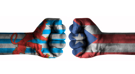 Blason Luxembourg vs Puerto rico