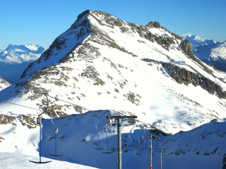 Ski resort infrastructure archets / infrastructure de domaine skiable archets