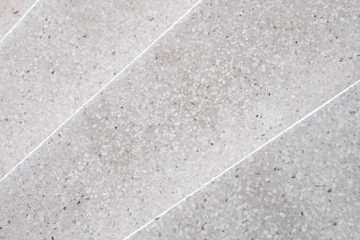 Fototapeta premium Stairs Terrazzo polished stone walkway and floor, pattern and color surface marble and granite stone, material for decoration background texture, interior design. selective focus.