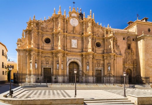 Cathedral Catedral de la Encarnacion de Guadix, Guadix, Marquesado Region, Granada Province, Andalusia, Spain, Europe