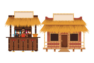 beach summer cartoon