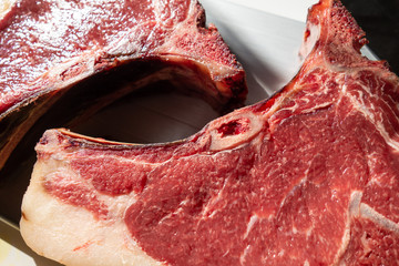 Costate crude di angus 