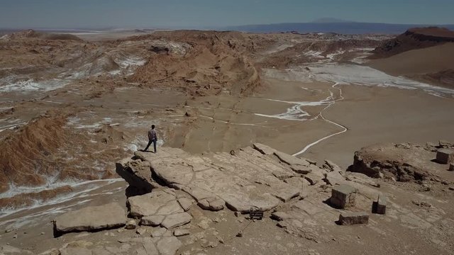Atacama Desert an amazing place in the southern hemisphere of the Earth, maybe the driest desert in the world is a combination of salt falts, salt lakes, amazing turquoise waters beaches, volcanoes an