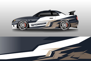 Car decal wrap company designs vector . Livery wrap company , van , cargo, truck .