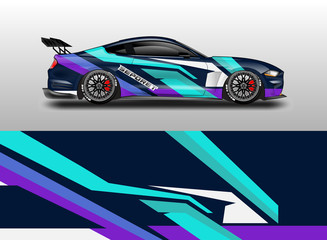 Car decal wrap company designs vector . Livery wrap company , van , cargo, truck .