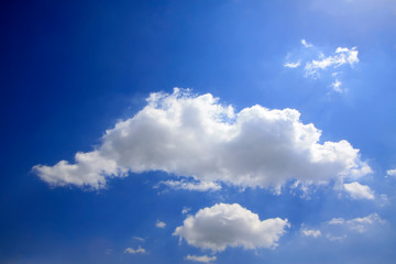 Naklejka na ściany i meble blue sky and white clouds