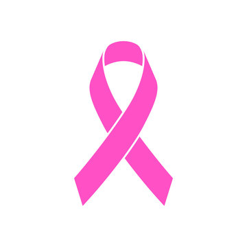modern breast cancer awareness pink ribbons