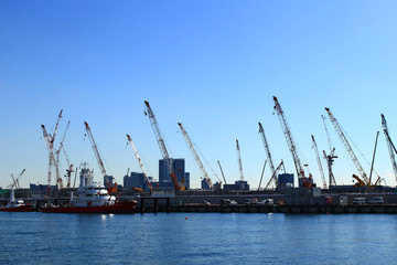 Tokyo's waterfront redevelopment district