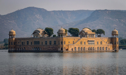 The Jal Mahal palace of Jaipur city,Rajasthan ,in INDIA