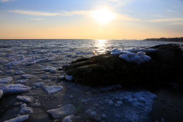 sea ice natural scenery