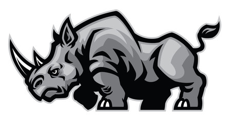 rhino mascot character