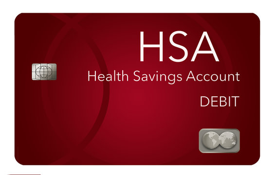 Here is a Health Saving Account debit card.