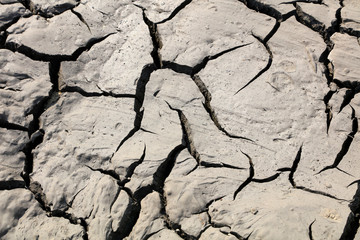 Parched soil