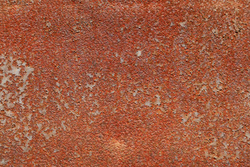 Oxidized rusty iron background
