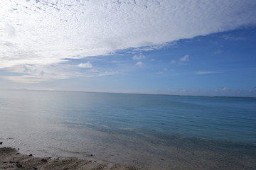 sea and blue sky