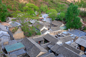 Fototapeta na wymiar Cuandixia Village scenery, Beijing, China