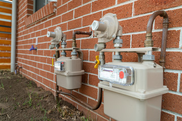 Australia House Gas Meters
