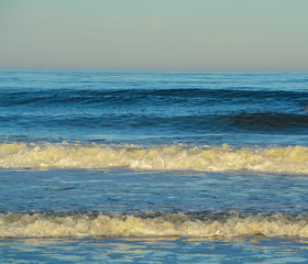 Surfers in the Atlantic, Jacksonville Beach, Duval County, Florida 