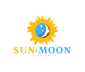 Sun moon logo