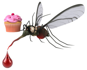 Mosquito - 3D Illustration