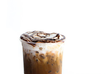 Ice Cocoa Close up 