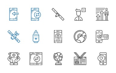 application icons set