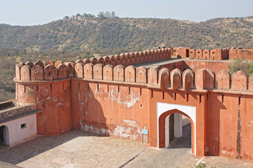 The Jaigarh Fort near Jaipur is one of the most spectacular forts in India