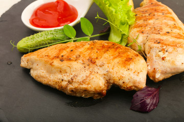 Roasted chicken breast