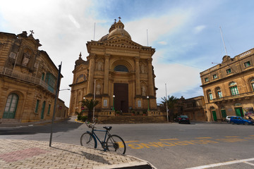 Obraz premium Saint John the Baptist church, Xewkija