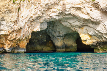 The Blue Grotto area