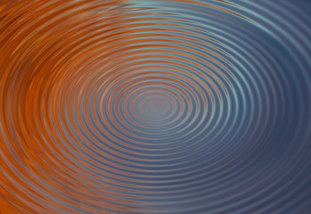 Red and blue spiral whirlpool